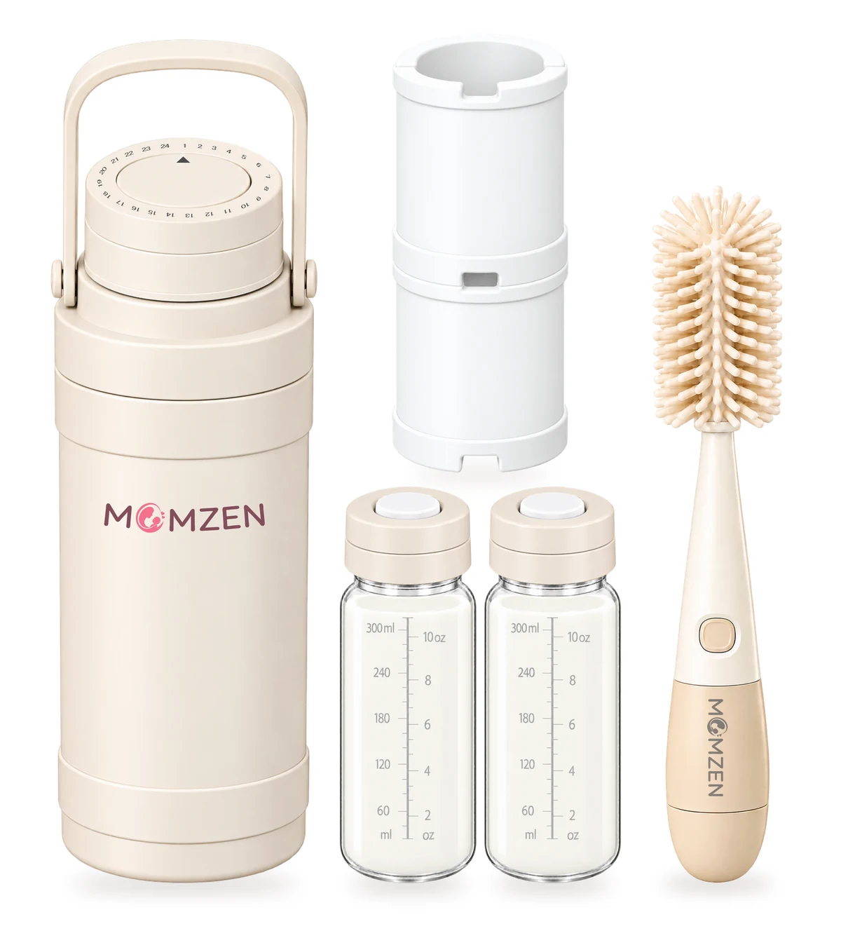 Refroidisseur de lait maternel MOMZEN : contenu du kit